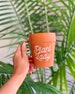 Plant Lady Cursive Terra-cotta Pot Mug | Gifts for Her | Christmas Gifts | Plant Gifts | Planter | Cute Gifts | Gift Ideas | Birthday Gifts 