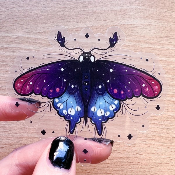 Pipevine Swallowtail Schmetterling Transparent Sticker