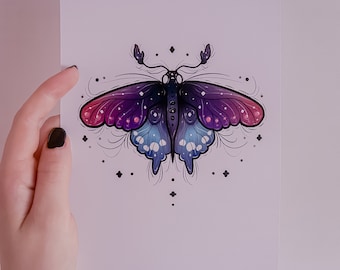 Pipevine Swallowtail Butterfly A5 Print