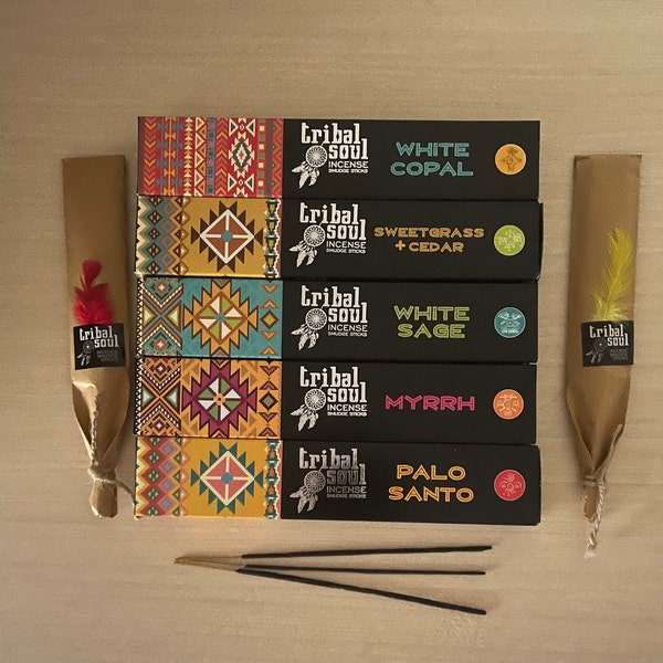 Tribal Soul Incense Sticks (Set 2) - 5 scents to choose from