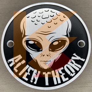 Custom Engraved Timing Cover for Harley Davidson – Point Cover – Sportster / Evolution / Alien