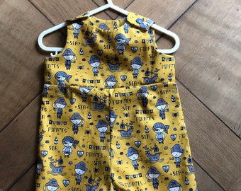 Handmade Baby Short Romper