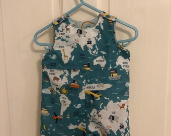 Handmade Baby Boys Short Romper