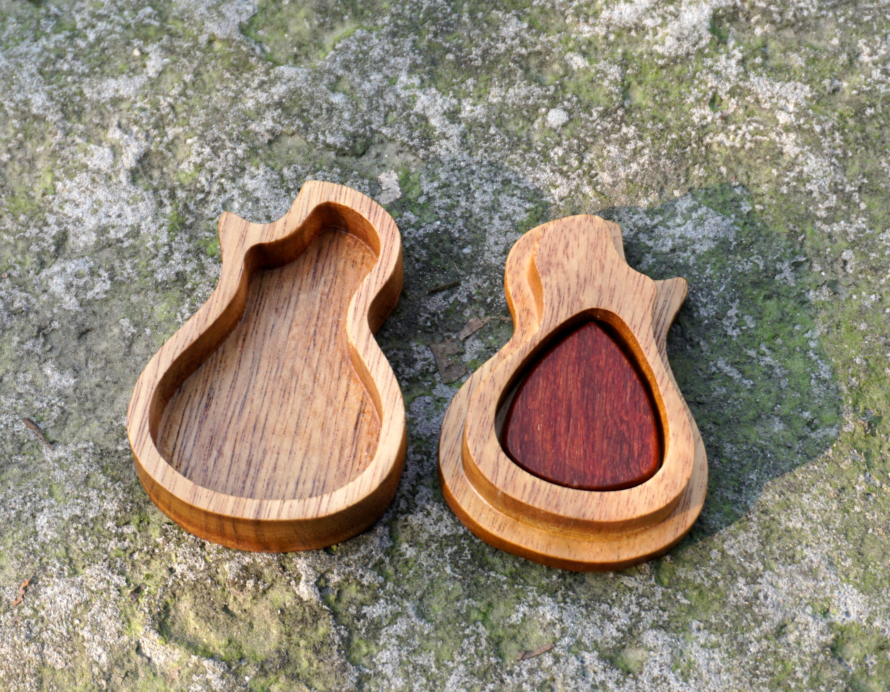 Personalized Rock Hand Sign Guitar Pick Holder Pick Box Etsy
