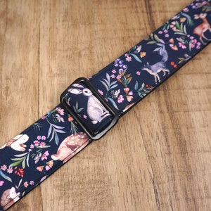 Nature world clip-on ukulele hook strap, no button, no drilling soft ukulele strap graduation gift image 4