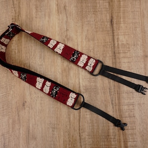 lucky cat clip on ukulele hook strap no drill, no button,