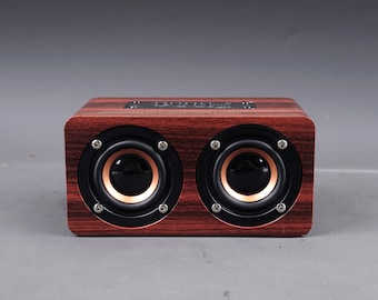 Altavoz Bluetooth inalámbrico personalizado con grabado, altavoz Bluetooth portátil grabado, regalo para novio, él, ella