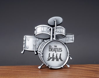 Personalized Drum set belt buckle with engraved, band belt buckle, music lover gift