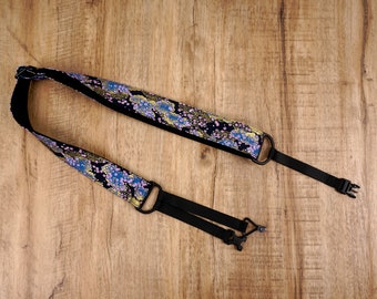 Clip di fiori di ciliegio sul cinturino con gancio per ukulele, senza trapano, senza bottoni, regalo di San Valentino