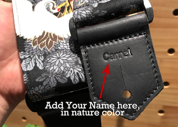 Tracolla Per Chitarra Con Plettri E Serrature - Estremità In Pelle, Regolabile - Foto 7