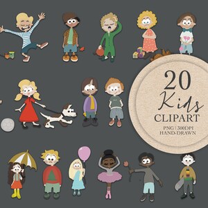 Kinderen Transparante Achtergrond PNG Clipart - Kids Emoties Clipart Pack - Commercieel gebruik