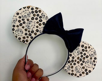 Lion King Inspired Mouse Ears, Mickey Mouse Ears, Minnie Mouse Ears