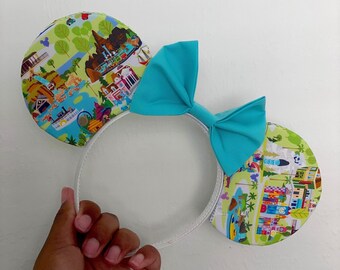 Disneyland Inspired Mouse Ears, Disney Mouse Ears, Splash Mountain, Its a Small World, Matterhorn Bobsleds