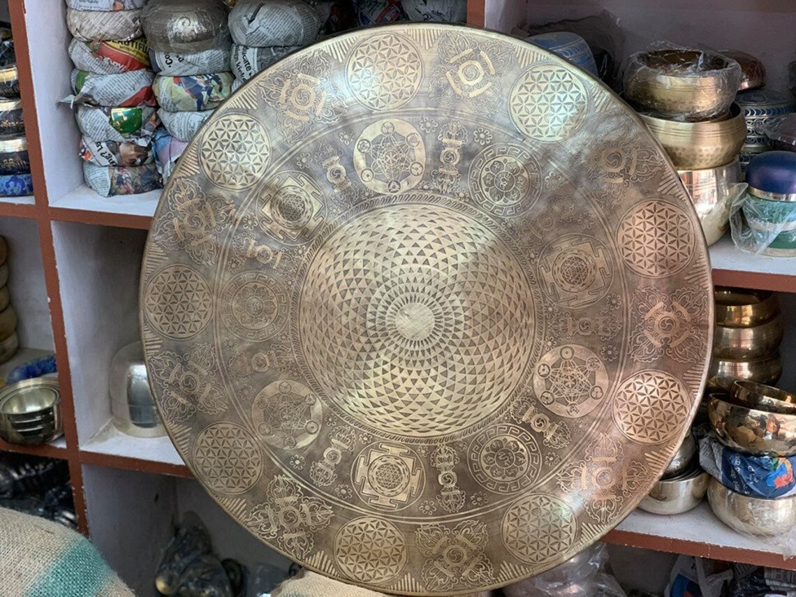 Temple bell Gong Sound Healing Meditation yoga Sound Bath Etsy