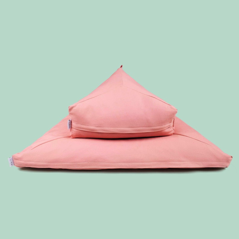 Meditation Cushion Set Modern Triangle Nobl Cushions Etsy