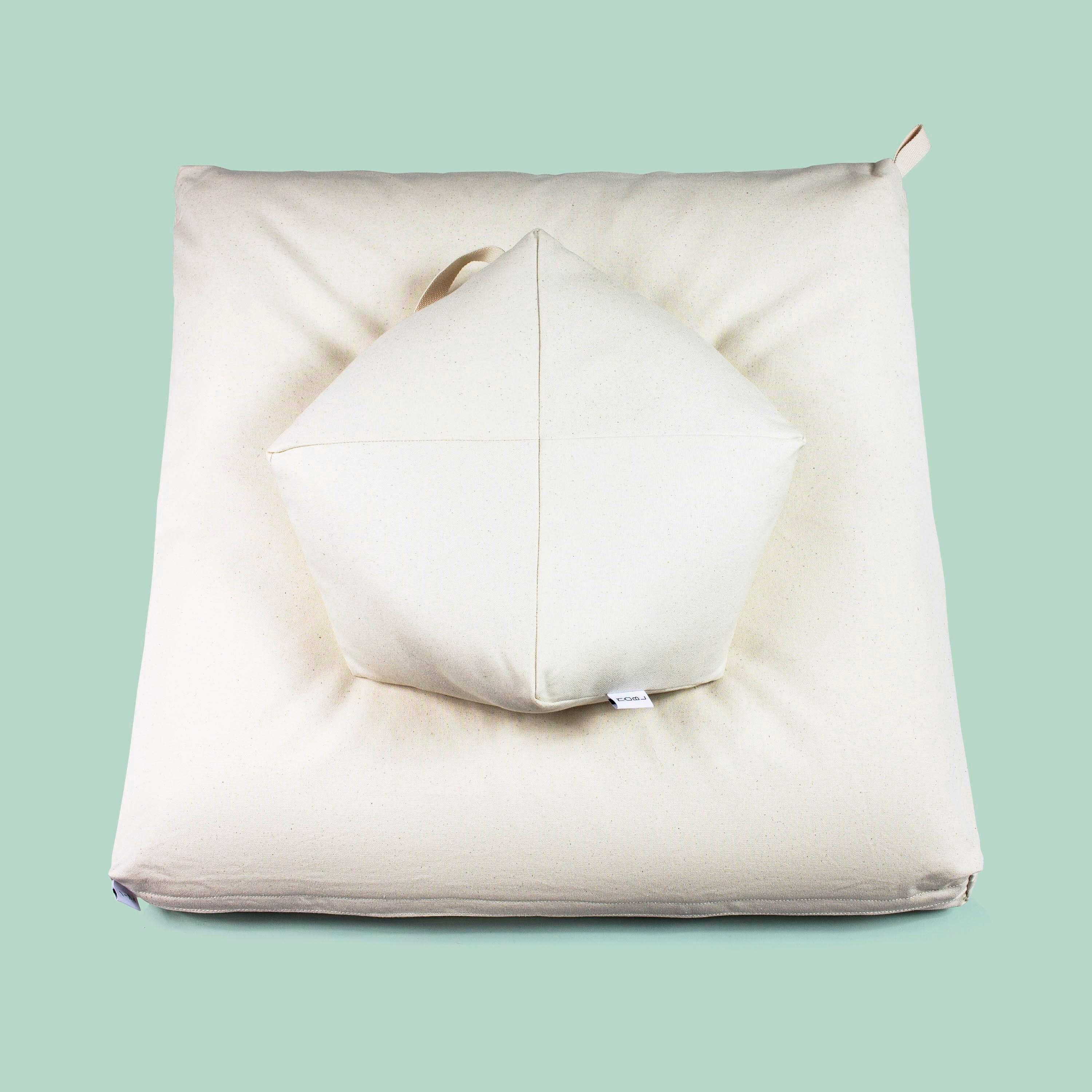 Meditation Cushion Set Nobl Cushions Meditation Floor Etsy