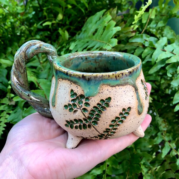 Green Witch - Fern - Cauldron Mug