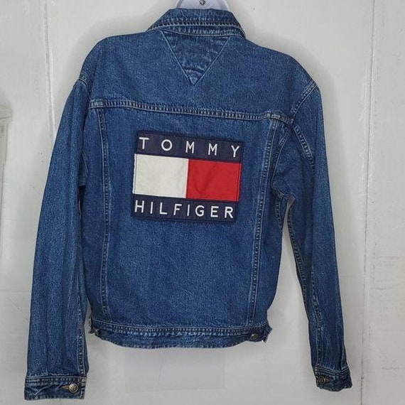 Vintage Tommy Hilfiger Denim Jacket Sz L