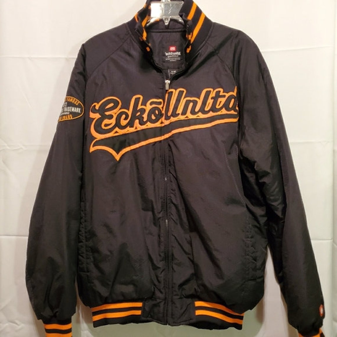 Ecko Unltd 90s mens M Varsity Puff Jacket Etsy