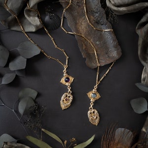 Kissing Corvid Amulet