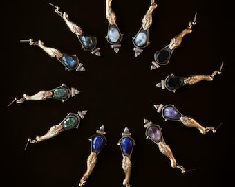 Pythoness Oracle Earrings
