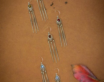 Temple Serpent Earrings