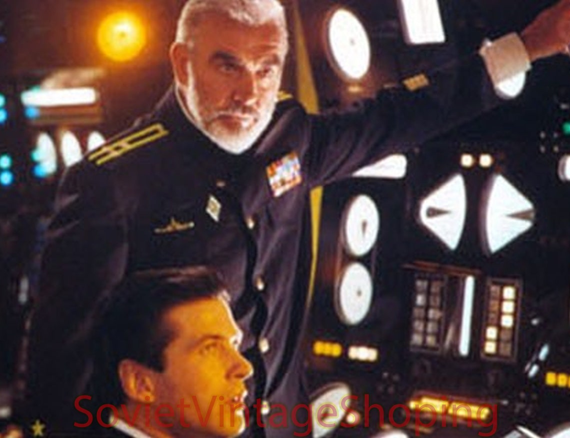 Soviet Military SUBMARINE COMMANDER Uniform Sean Connery Etsy
