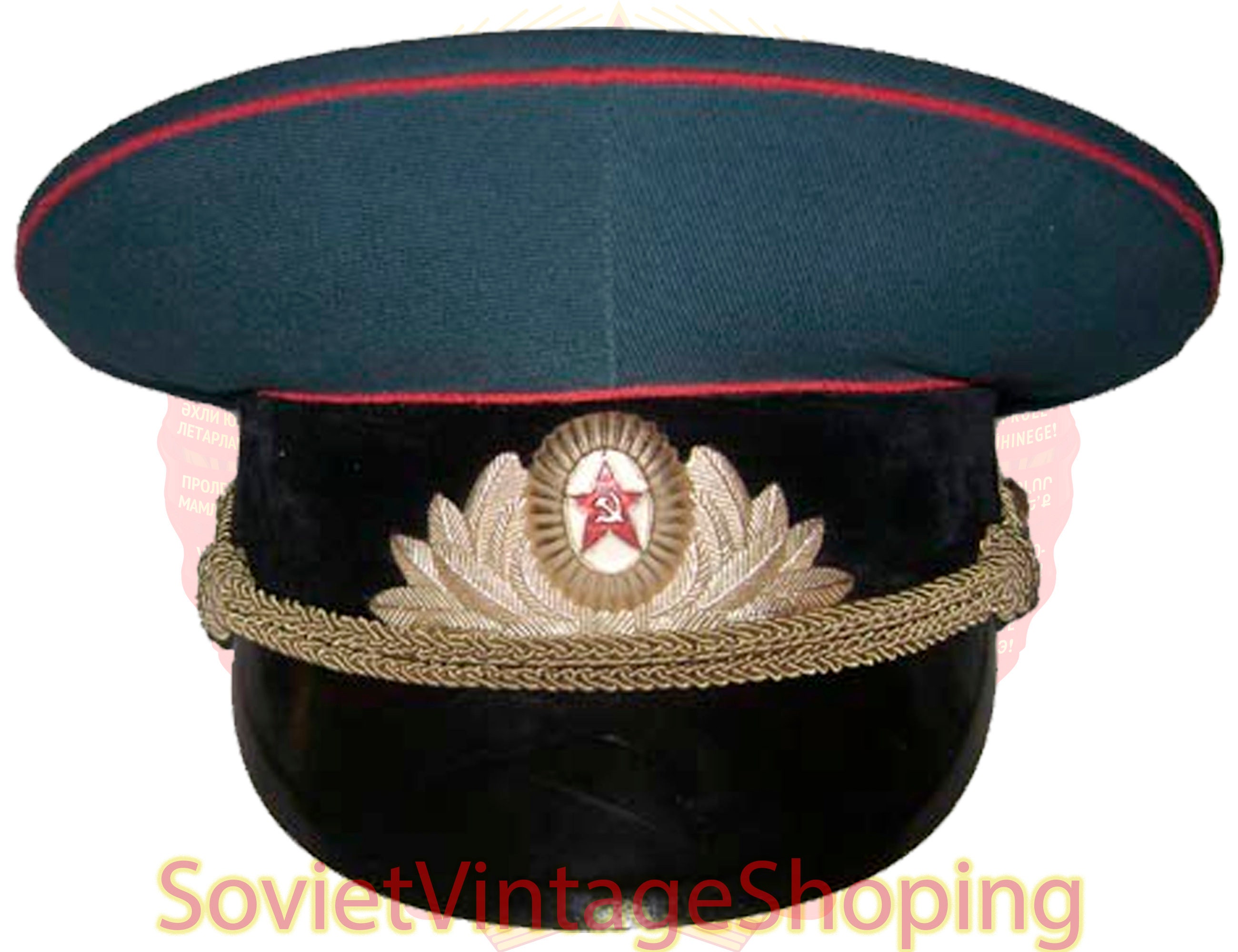 Soviet Army Tankman Visor Cap Russian 