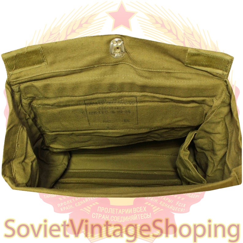 Soviet Army Officers Shoulder Bag Russian Khaki Old Shoulder Etsy
