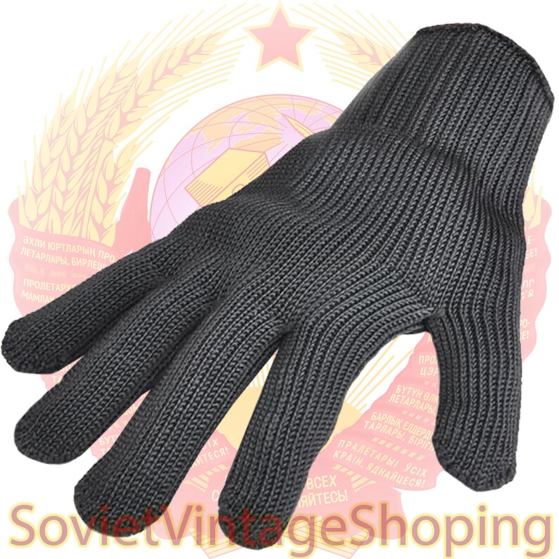 Russian Army Tactical Protective Kevlar Gloves Soviet Military Etsy