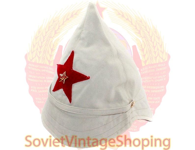 Soviet Army Woolen Hat BUDENOVKA With 