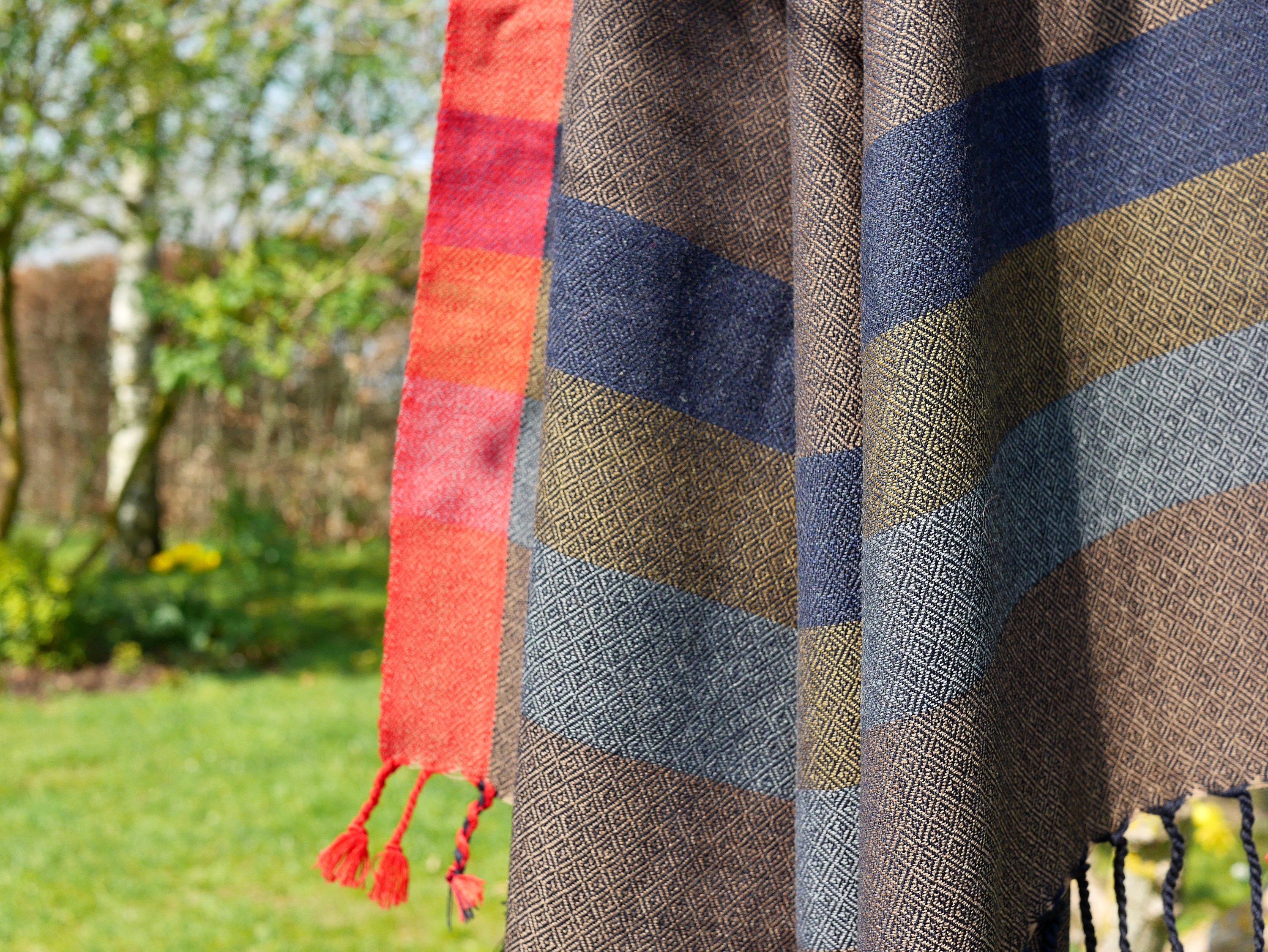 Traditional Pure Wool Handwoven Kullu Shawl 100% Natural | Etsy