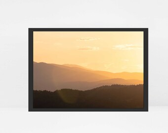 Printable Sunset Wall Art