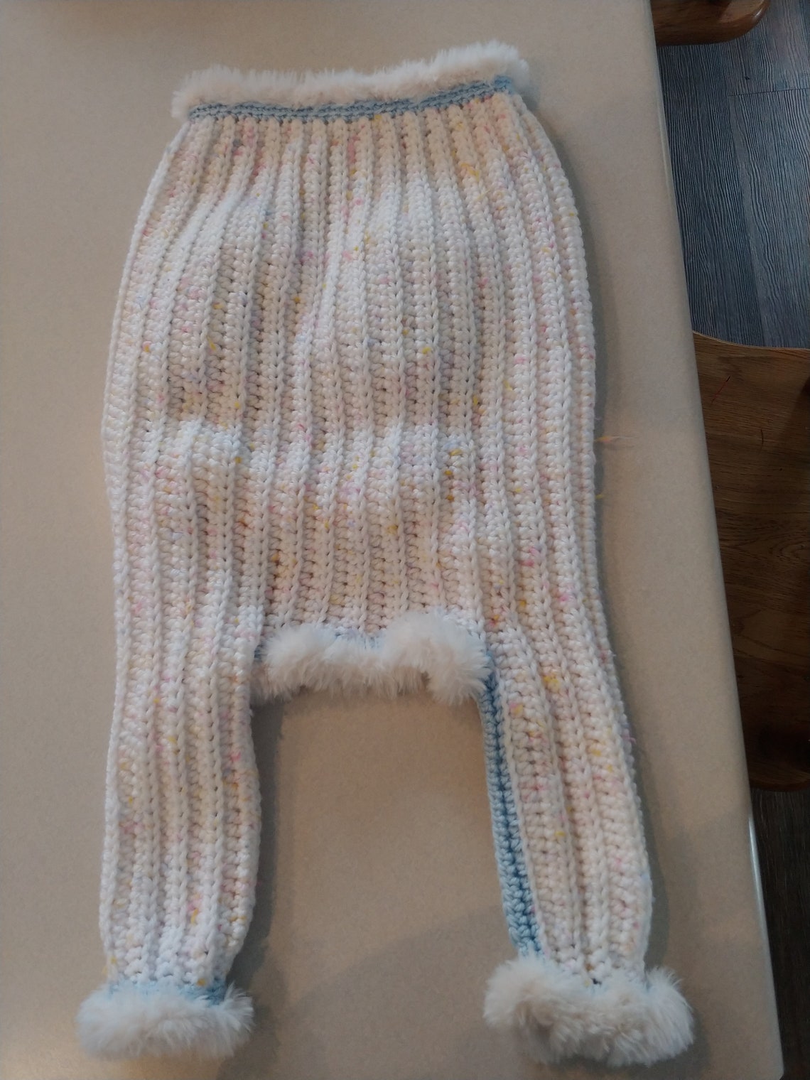 Faux Furlined Crochet Dog Pajamas Etsy