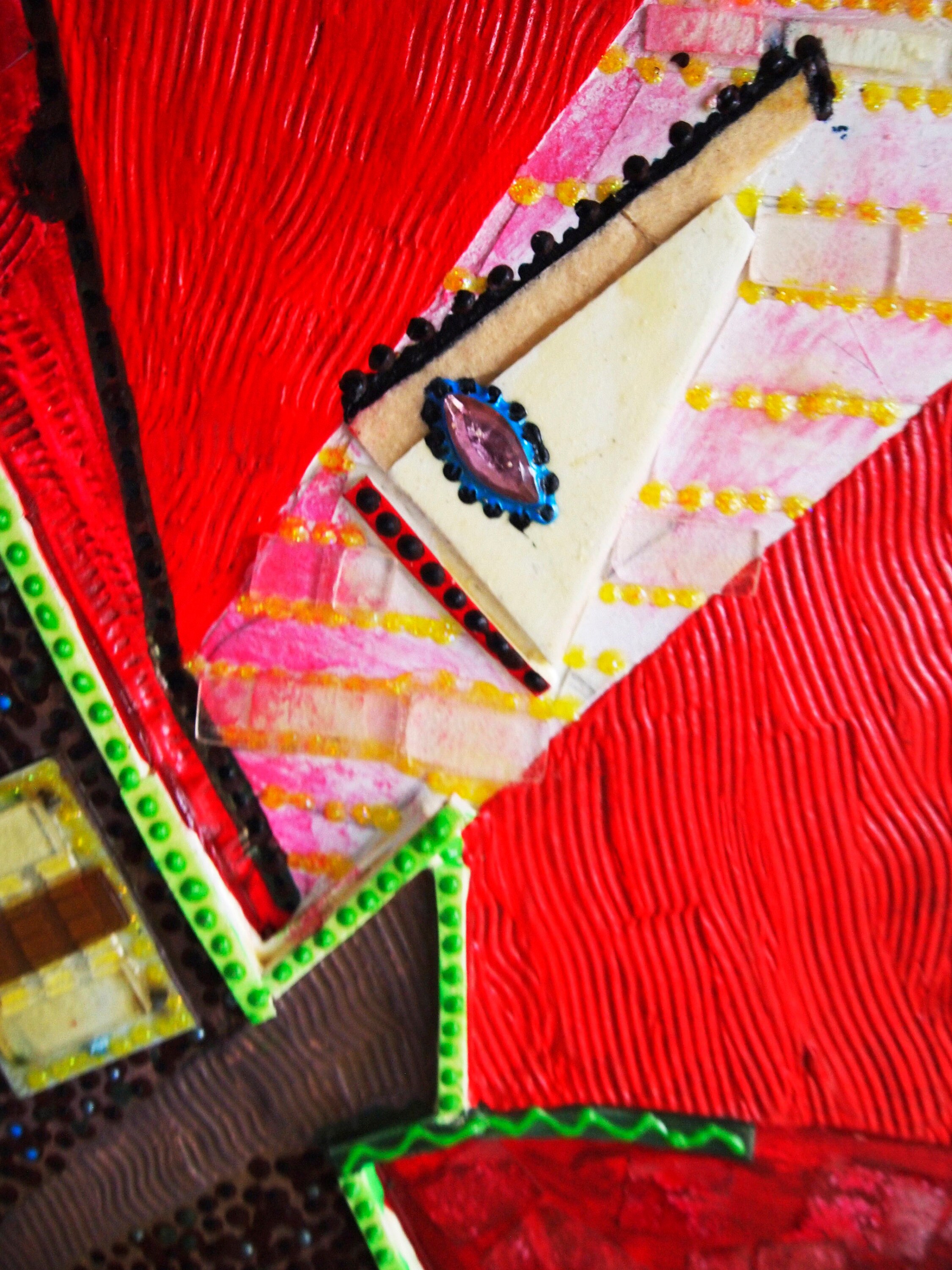 Original home decor. Wall art from recycling materials. Etsy