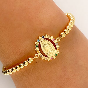 Mini Guadalupe Virgin Bracelet. main image 1