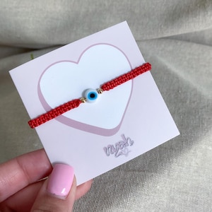 Evil eye baby bracelet, evil eye charm, evil eye jewelry, protection bracelet, protection amulet, newborn gift, newborn bracelet, mal de ojo