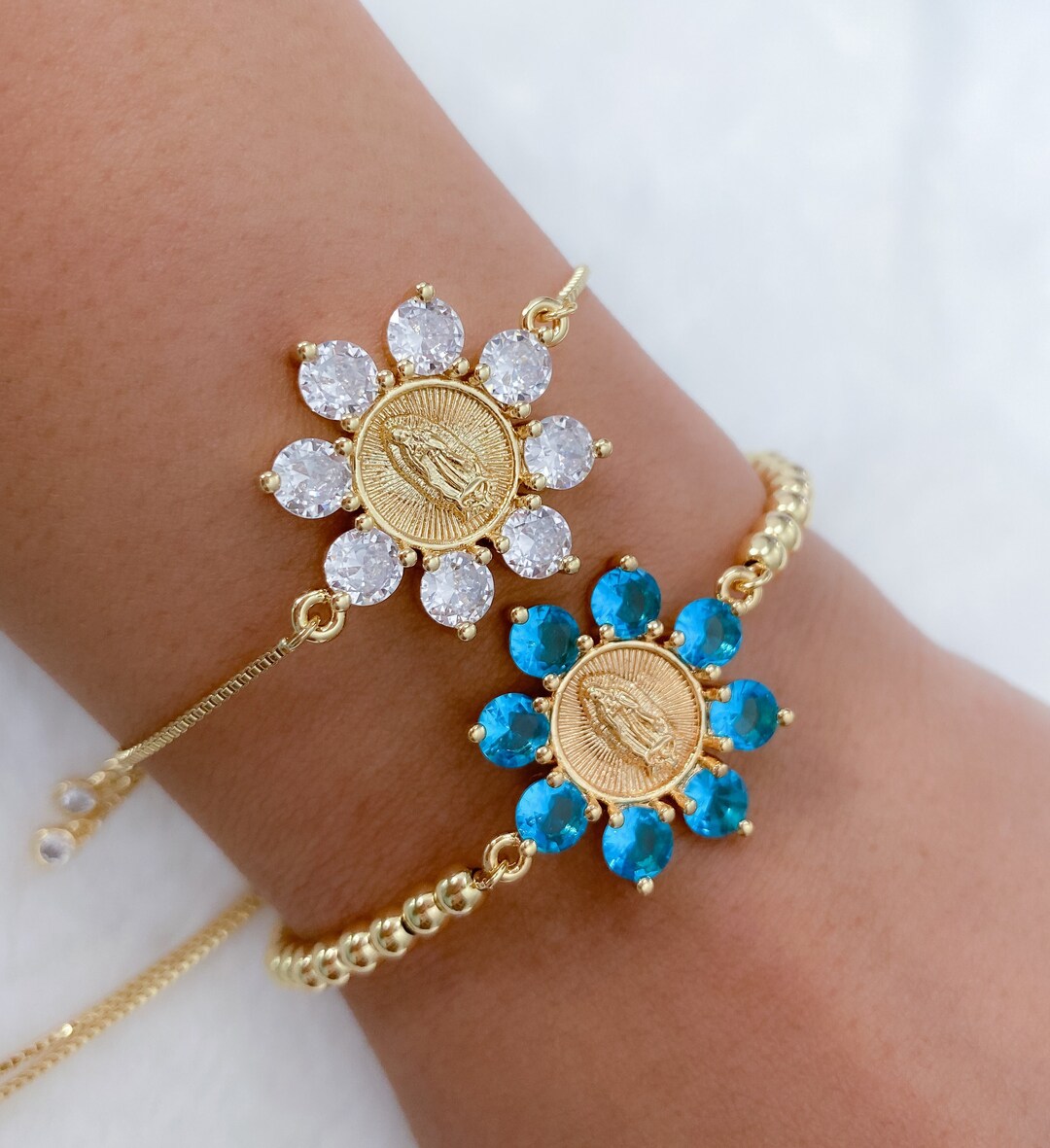 Our Lady of Guadalupe Bracelet, Virgen De Guadalupe, Catholic Gifts