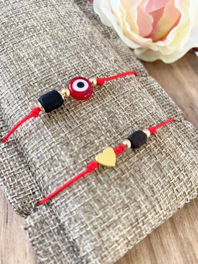 Evil Eye Bracelet Protection Bracelet Red String Bracelet Etsy