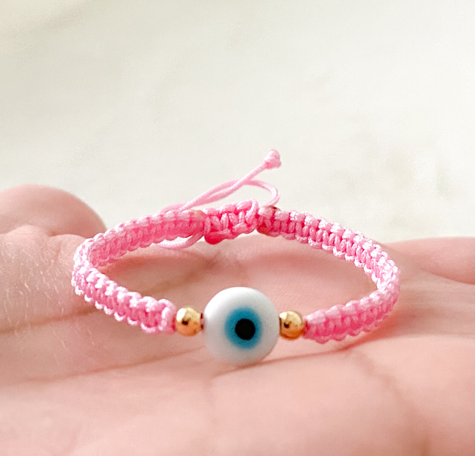 Evil Eye Baby Bracelet Evil Eye Charm Baby Shower Gift Evil Etsy