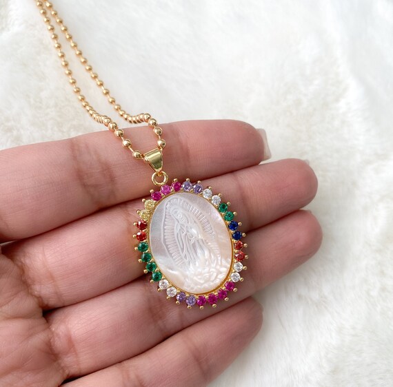 Guadalupe Necklace Guadalupe Jewelry 