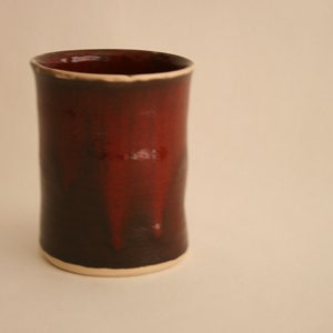 Ceramic mug red, approx. 200 ml