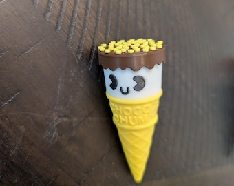 Ice Cream Cone Fidget Clicker Toy