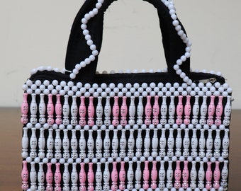 African Beaded Purse / Clutch Bag / Evening Bag