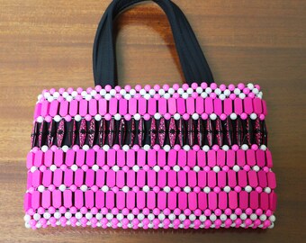 African Beaded Purse / Clutch Bag / Evening Bag