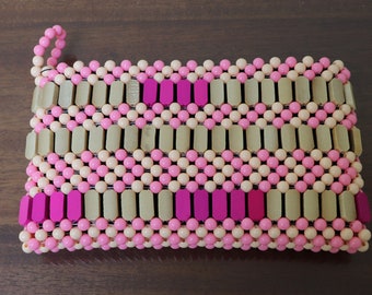 African Beaded Purse / Clutch Bag / Evening Bag