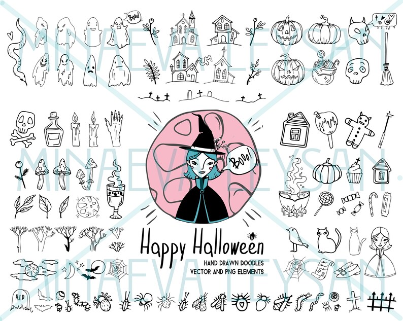 Download Halloween SVG Bundle Mystic SVG Bundle Ghost SVG vector | Etsy