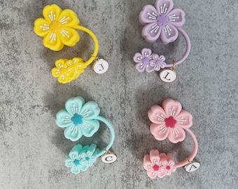 Flower Straw Topper, Stanley Accessories, 10mm Silicone Straw Cover