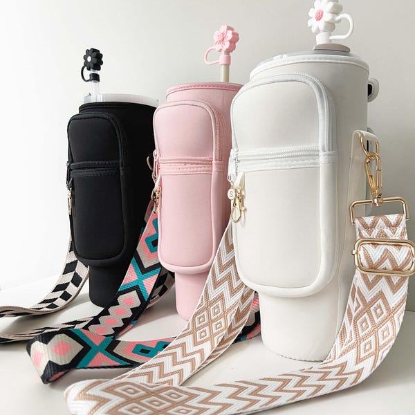 Bolsa de transporte Stanley, accesorios Stanley Quencher, funda Stanley para vasos de 30 oz y 40 oz, estuche para vasos, maleta de mano Stanley, regalo de Pascua para adolescentes