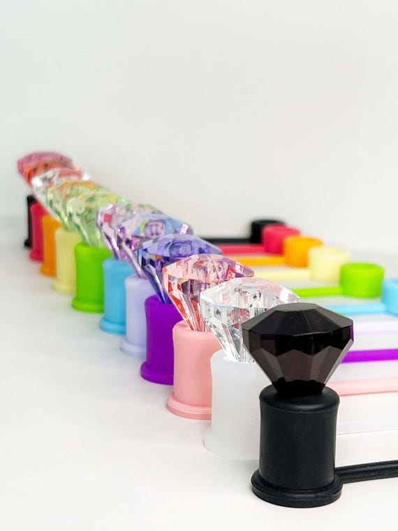 Diamond Straw Topper: Silicone Stanley Straw Cover, 10mm